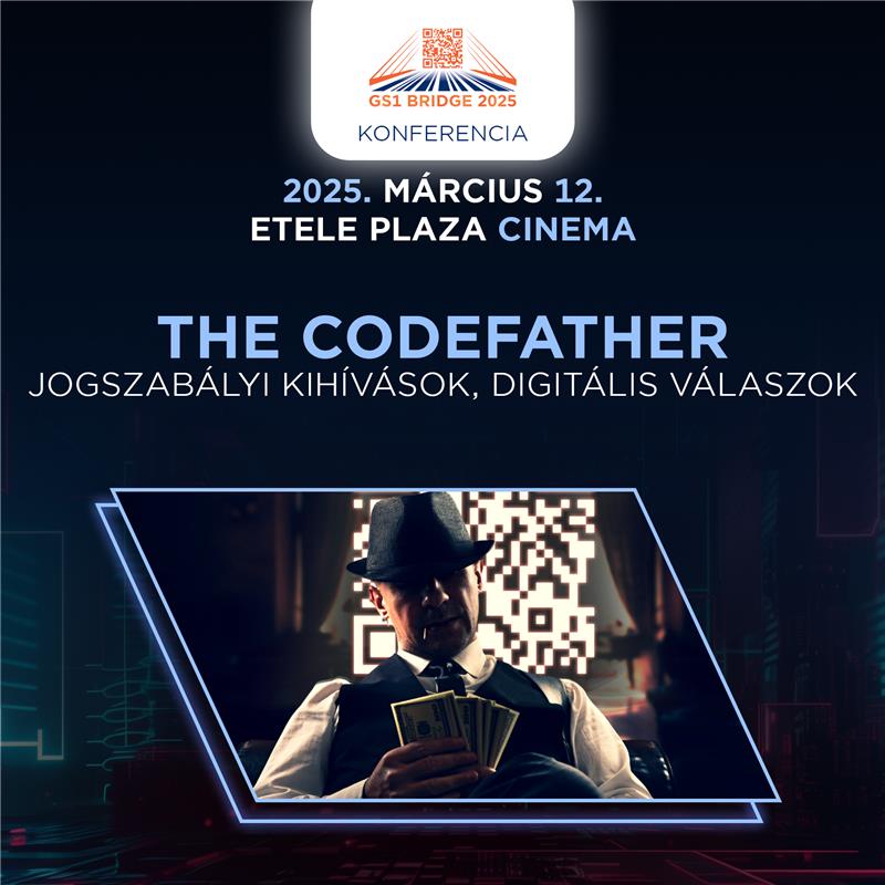 A GS1 BRIDGE 2025 konferencia programja – The Codefather szekció